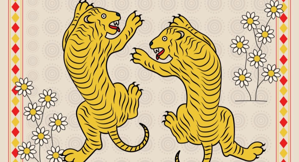 Tiger as India's national emblem